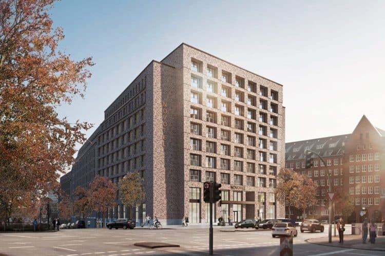 Das Novotel Hamburg Central Station liegt in unmittelbarer Nähe zum Hauptbahnhof. © KPW Papay Warncke Vagt Architekten PartG mbB bloomimages GmbH