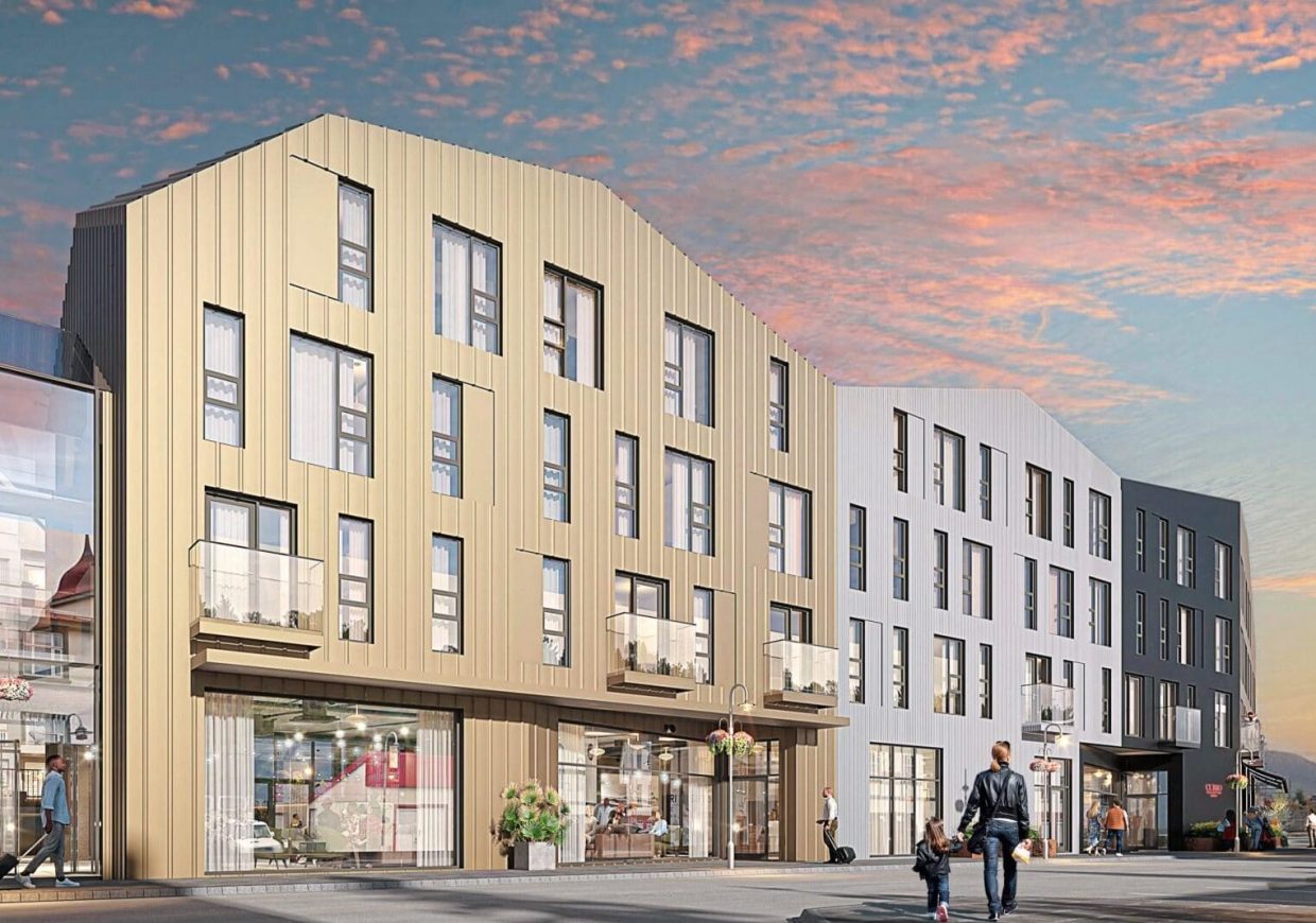 Soll im Sommer 2025 öffnen: Das Skáld Hotel Akureyri. © Hilton