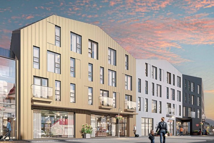 Soll im Sommer 2025 öffnen: Das Skáld Hotel Akureyri. © Hilton
