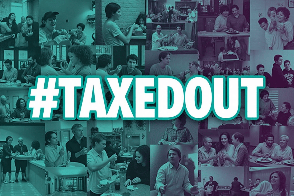 #TaxedOut banner