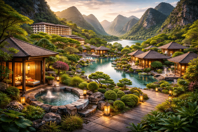 Hilton debuts Quang Hanh onsen resort in northern Vietnam