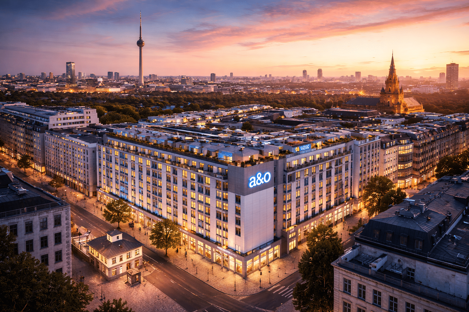 A&O plant größtes Hostel Europas im Berliner Kreuzberg